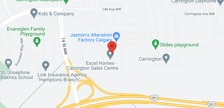 map of 88 CARRINGSBY Avenue NW